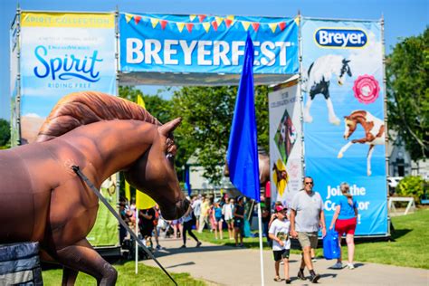 Breyerfest 2023 - Jun 10, 2023 · PEQUANNOCK, NJ — From equine stars to “pony cars,” BreyerFest: DRIVING FORWARD is the fast track to family fun with something for everyone.The annual celebration returns to the Kentucky Horse Park in Lexington, July 14-16, 2023. A mecca for Breyer model horses, the real horses that inspire them, and horses lovers of every age, …